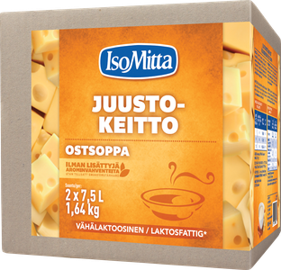 IsoMitta vähälaktoosinen juustokeitto 2x0,82kg