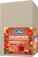IsoMitta laktoositon Italian Pata spagetti-kasvis-mausteseos 2x1,4kg
