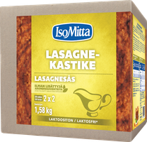 IsoMitta laktoositon lasagnekastike 2x790g