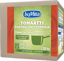 IsoMitta laktoositon gluteeniton tomaatti kastike-/keittopohja 2x1kg