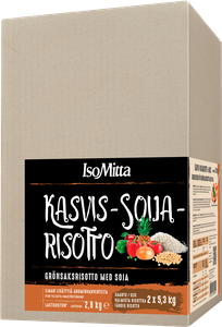 IsoMitta Kasvis-Soijarisotto 2x1,4kg
